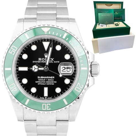 rolex submariner green 2022|rolex submariner 2022 retail price.